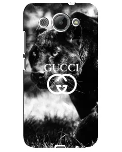 Чехол для Huawei Y3 2017 с картинкой «Gucci — дикая природа»