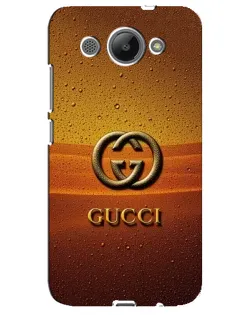 Чехол для Huawei Y3 2017 с картинкой «Gucci — солнечный градиент»