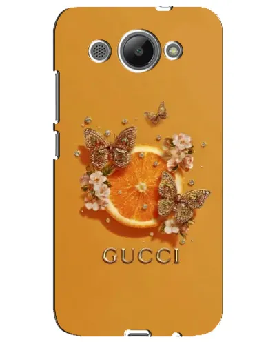 Чехол для Huawei Y3 2017 с картинкой «Gucci — золотые бабочки» Чехол для Huawei Y3 2017 с картинкой «Gucci — золотые бабочки»