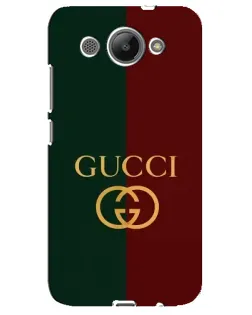 Чехол для Huawei Y3 2017 с картинкой «Gucci — темно-зеленый градиент»