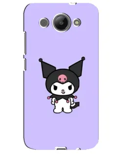 Чохол для Huawei Y3 2017 з картинкою «Kuromi — ніжний фіолетовий»