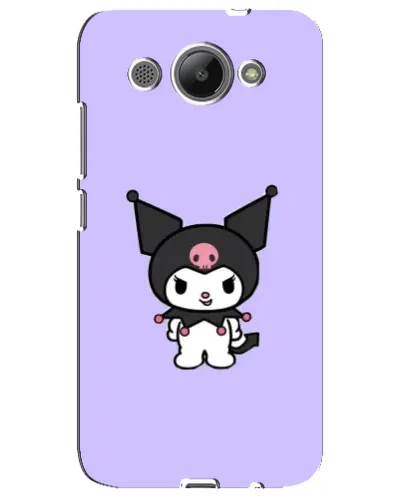 Чехол для Huawei Y3 2017 с картинкой «Kuromi — нежный фиолетовый»