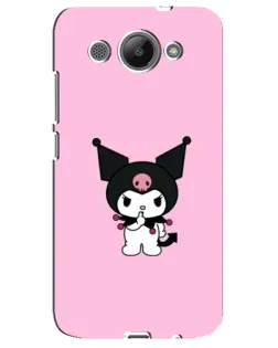 Чохол для Huawei Y3 2017 з картинкою «Kuromi — рожева ніжність»