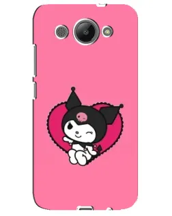 Чохол для Huawei Y3 2017 з картинкою «Kuromi — любов у серці»