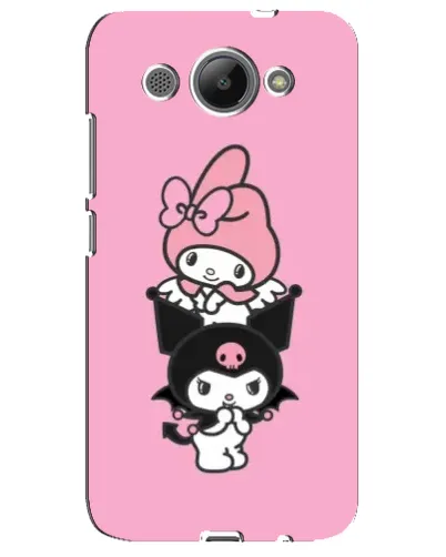 Чехол для Huawei Y3 2017 с картинкой «My Melody и Kuromi»