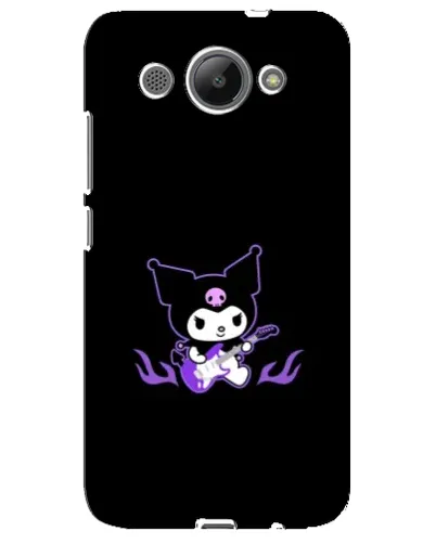 Чехол для Huawei Y3 2017 с картинкой «Электрическая Kuromi»