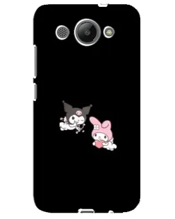 Чохол для Huawei Y3 2017 з картинкою «My Melody та Kuromi»