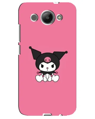 Чехол для Huawei Y3 2017 с картинкой «Хмурая Kuromi»