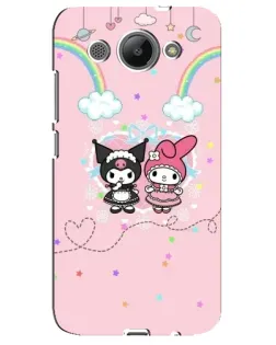 Чохол для Huawei Y3 2017 з картинкою «My Melody та Kuromi»