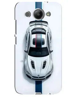 Чехол для Huawei Y3 2017 с картинкой «Вид сверху — BMW M»