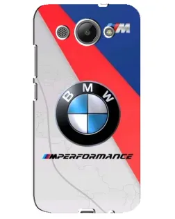 Чехол для Huawei Y3 2017 с картинкой «BMW Performance стиль»