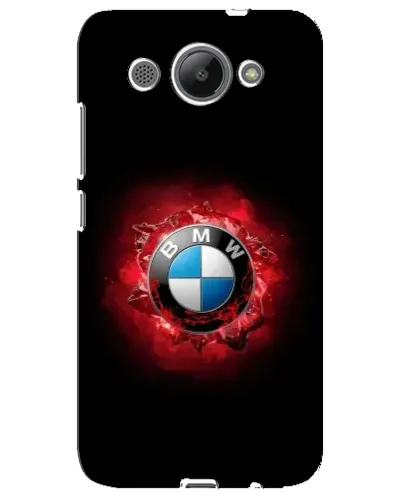 Чехол для Huawei Y3 2017 с картинкой «Логотип BMW — вспышка»