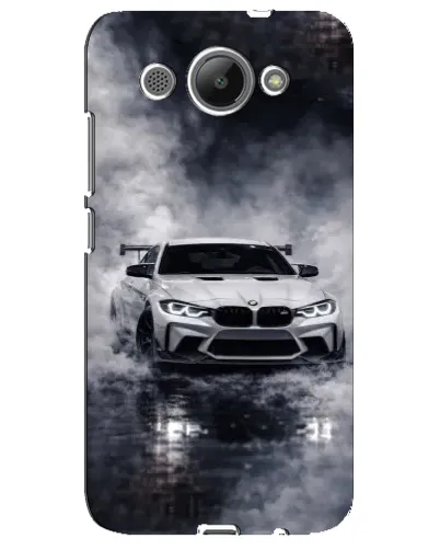 Чехол для Huawei Y3 2017 с картинкой «BMW сквозь туман»
