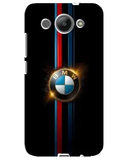 Чехол для Huawei Y3 2017 с картинкой «BMW M-Power неон»