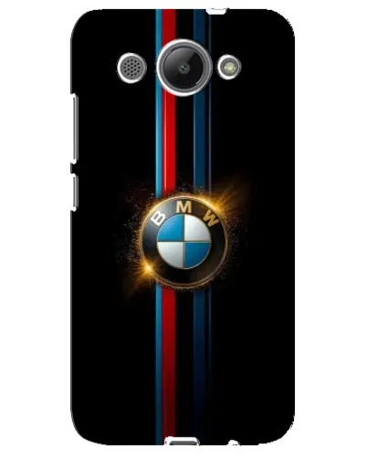 Чехол для Huawei Y3 2017 с картинкой «BMW M-Power неон»
