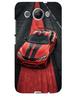 Чехол для Huawei Y3 2017 с картинкой «BMW на красной дорожке»