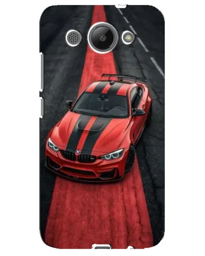 Чехол для Huawei Y3 2017 с картинкой «BMW на красной дорожке»