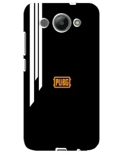 Чехол для Huawei Y3 2017 с картинкой «PUBG — вертикальные линии»