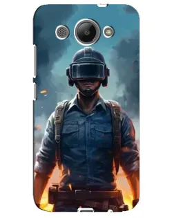 Чохол для Huawei Y3 2017 з картинкою «PUBG — реалістичний герой» Чохол для Huawei Y3 2017 з картинкою «PUBG — реалістичний герой»