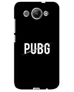 Чохол для Huawei Y3 2017 з картинкою «PUBG — білий логотип» Чохол для Huawei Y3 2017 з картинкою «PUBG — білий логотип»