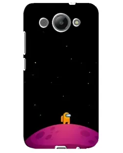 Чехол для Huawei Y3 2017 с картинкой «Одинокий герой на планете»
