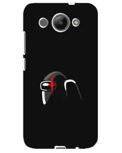 Чехол для Huawei Y3 2017 с картинкой «Among Us шлем»