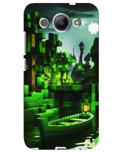 Чехол для Huawei Y3 2017 с картинкой «Minecraft лесной пейзаж» Чехол для Huawei Y3 2017 с картинкой «Minecraft лесной пейзаж»