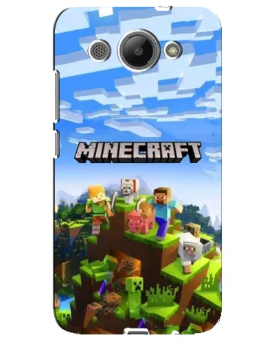 Чехол для Huawei Y3 2017 с картинкой «Minecraft классический мир» Чехол для Huawei Y3 2017 с картинкой «Minecraft классический мир»