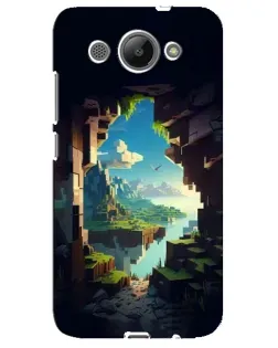 Чохол для Huawei Y3 2017 з картинкою «Вид з печери»