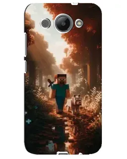 Чохол для Huawei Y3 2017 з картинкою «Стів у лісі»