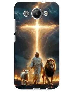 Чохол для Huawei Y3 2017 з картинкою «Лев Юди та Світло» Чохол для Huawei Y3 2017 з картинкою «Лев Юди та Світло»