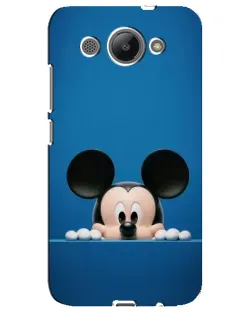 Чохол для Huawei Y3 2017 з картинкою «Міккі виглядає» Чохол для Huawei Y3 2017 з картинкою «Міккі виглядає»