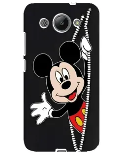 Чохол для Huawei Y3 2017 з картинкою «Міккі розсуває стіни»