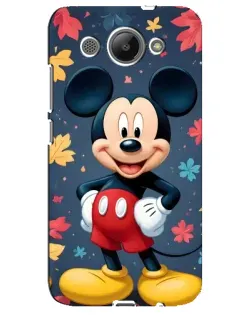Чохол для Huawei Y3 2017 з картинкою «Осінній Mickey Mouse»