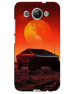 Чохол для Huawei Y3 2017 з картинкою «Cybertruck на Марсі» Чохол для Huawei Y3 2017 з картинкою «Cybertruck на Марсі»
