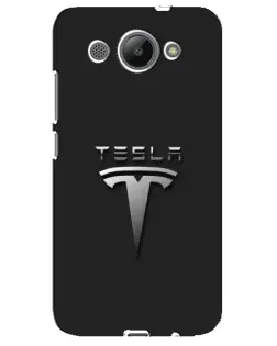 Чохол для Huawei Y3 2017 з картинкою «Сталевий логотип Tesla» Чохол для Huawei Y3 2017 з картинкою «Сталевий логотип Tesla»
