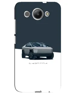 Чохол для Huawei Y3 2017 з картинкою «Сріблястий Cybertruck Tesla» Чохол для Huawei Y3 2017 з картинкою «Сріблястий Cybertruck Tesla»