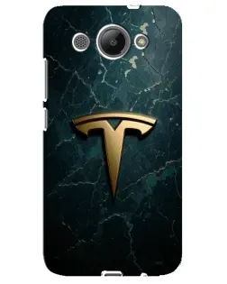 Чохол для Huawei Y3 2017 з картинкою «Мармурова Tesla Gold» Чохол для Huawei Y3 2017 з картинкою «Мармурова Tesla Gold»