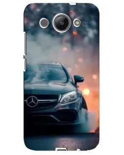 Чохол для Huawei Y3 2017 з картинкою «Mercedes — нічне місто»
