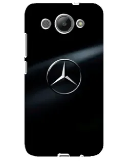 Чехол для Huawei Y3 2017 с картинкой «Mercedes на металле» Чехол для Huawei Y3 2017 с картинкой «Mercedes на металле»