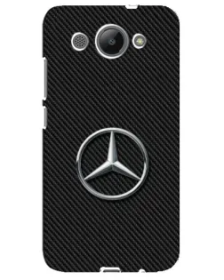 Чехол для Huawei Y3 2017 с картинкой «Карбоновый Mercedes стиль» Чехол для Huawei Y3 2017 с картинкой «Карбоновый Mercedes стиль»