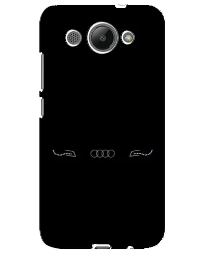 Чехол для Huawei Y3 2017 с картинкой «Audi — световой подпись»