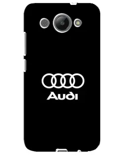 Чехол для Huawei Y3 2017 с картинкой «Классическое лого Audi»