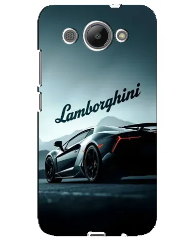 Чехол для Huawei Y3 2017 с картинкой «Классическая надпись Lamborghini»