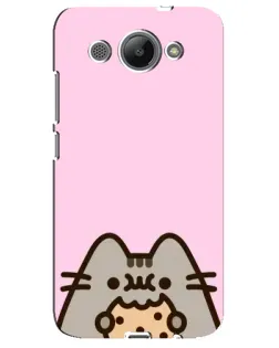 Чохол для Huawei Y3 2017 з картинкою «Pusheen та печиво» Чохол для Huawei Y3 2017 з картинкою «Pusheen та печиво»