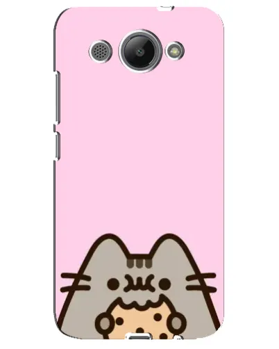 Чехол для Huawei Y3 2017 с картинкой «Pusheen и печенье» Чехол для Huawei Y3 2017 с картинкой «Pusheen и печенье»