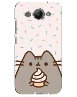 Чохол для Huawei Y3 2017 з картинкою «Пушин з кексом» Чохол для Huawei Y3 2017 з картинкою «Пушин з кексом»