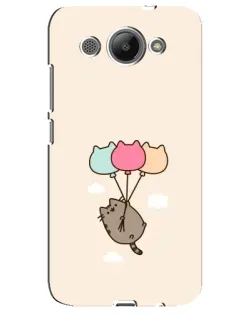 Чохол для Huawei Y3 2017 з картинкою «Пушин на кульках»