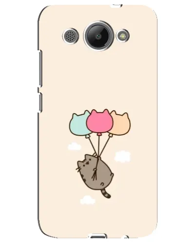 Чехол для Huawei Y3 2017 с картинкой «Пушин на шариках» Чехол для Huawei Y3 2017 с картинкой «Пушин на шариках»