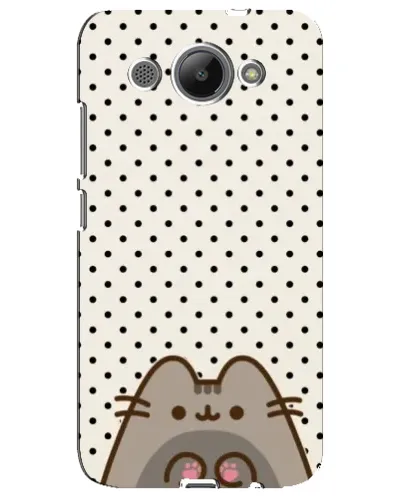 Чехол для Huawei Y3 2017 с картинкой «Пушин в горошек» Чехол для Huawei Y3 2017 с картинкой «Пушин в горошек»